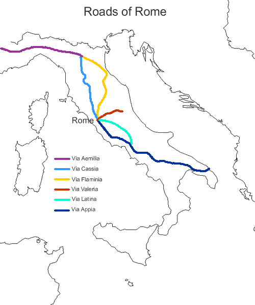 roman-roads-italy-map