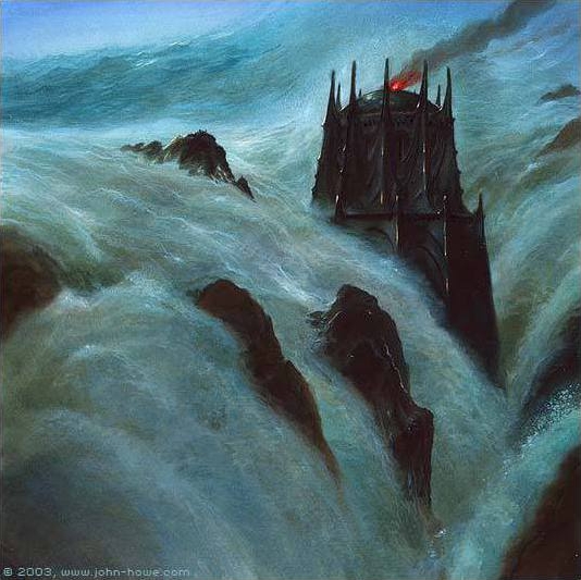 John_Howe_-_The_Drowning_of_Numenor